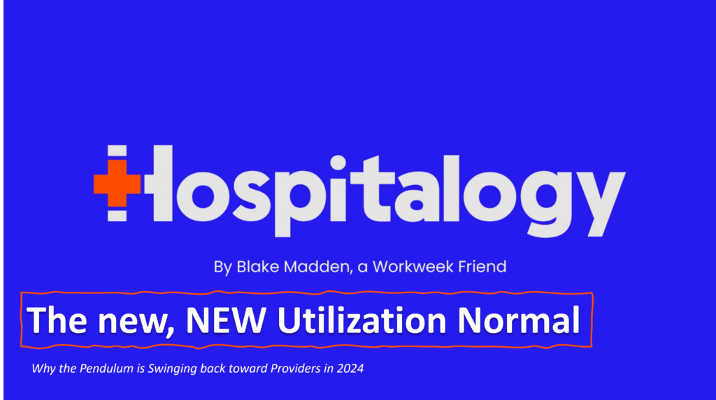 The new NEW Utilization Normal - Hospitalogy
