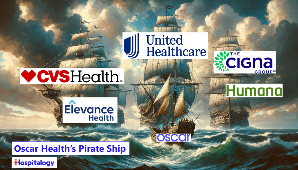 Oscar's Pirate Ship: How the Insurtech is Reinventing itself in 2024 - Hospitalogy